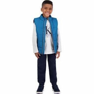 Calvin Klein Kids 3-piece Vest Set, Blue